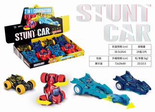 PRESS STUNT CAR 8PCS,