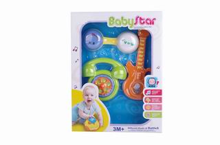 BABY RATTLES 3PCS,