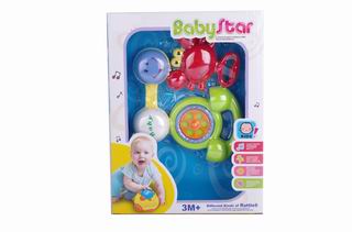 BABY RATTLES 3PCS,