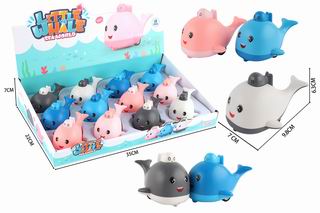 PRESS ANIMAL CAR 12PCS,
