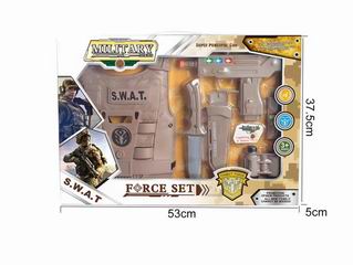 MILITARY SET W/LIGHT & SOUND,