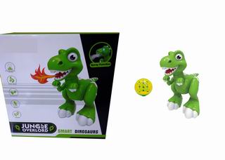 R/C DINOSAUR W/SPRAY,
