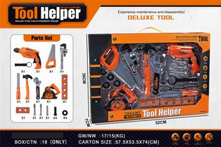 B/O TOOL SET W/LIGHT,