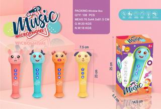 MICROPHONE W/LIGHT & MUSIC,