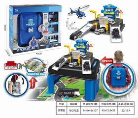 DIE-CAST PLAY SET 37PCS,