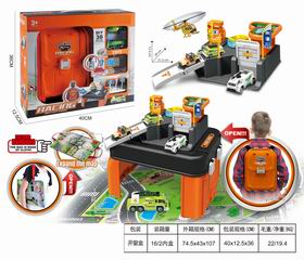 DIE-CAST PLAY SET 38PCS,
