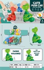 PRESS DINOSAUR 9PCS,
