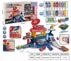 DIE-CAST PLAY SET W/LIGHT & MUSIC,