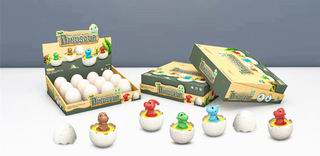 PRESS DINOSAUR EGG 12PCS,