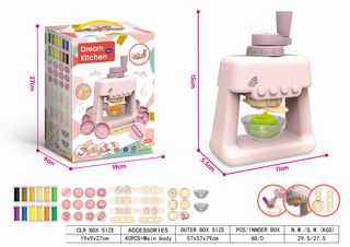 COLOR DOUGH MACHINE 41PCS,