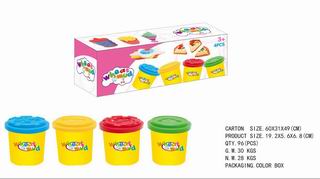COLOR DOUGH 4CANS,