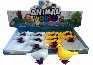 WAND UP PIGEON 12PCS,