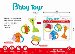 BABY RATTLE 4PCS,