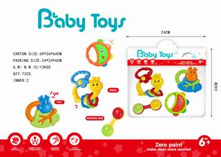 BABY RATTLE 4PCS,