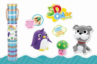 COLOR DOUGH SET 12CANS,