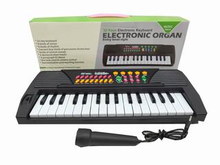 32 KEY ELECTRONIC ORGAN W/MICROPHONE,
