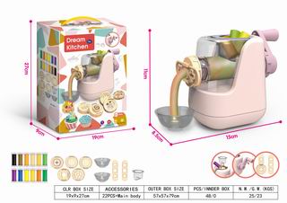 COLOR DOUGH SET 23PCS,