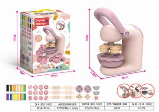 COLOR DOUGH SET 38PCS,