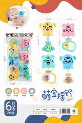 BABY RATTLE 6PCS,