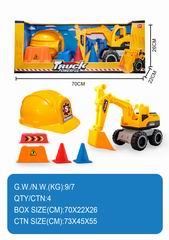 FRICTION TRUCK SET 6PCS,