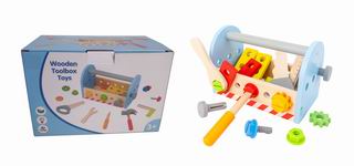 WOODEN TOOLBOX,