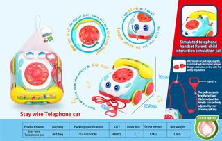 STAY WIRE TELEPHONE CAR,