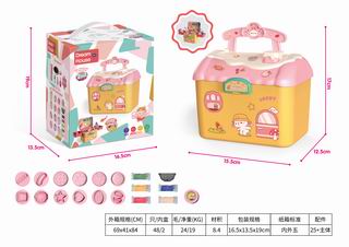 COLOR DOUGH SET 25PCS,