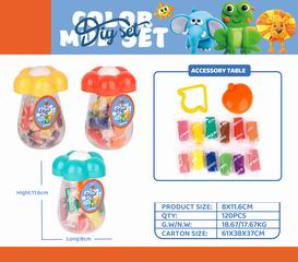 COLOR DOUGH SET 14PCS,