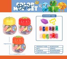 COLOR DOUGH SET 14PCS,