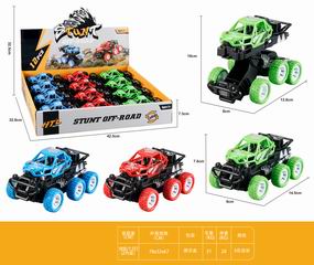 FRICTION STRIKE DEFORMATION CAR 12PCS,
