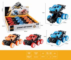 FRICTION STRIKE DEFORMATION CAR 12PCS,