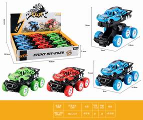 FRICTION STRIKE DEFORMATION CAR 12PCS,