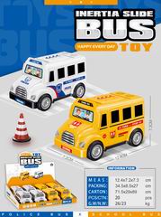 FRICTION BUS 8PCS,
