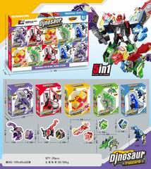 DEFORMATION DINOSAUR ROBOT 10PCS,
