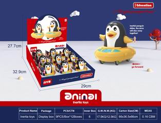 FRICTION PENGUIN 9PCS,