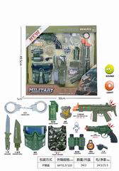 MILITARY SET W/SOUND & LIGHT,
