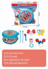 BABY RATTLE 8PCS,