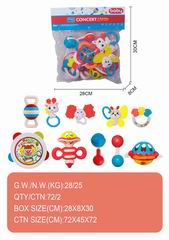 BABY RATTLE 10PCS,