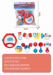 BABY RATTLE 10PCS,