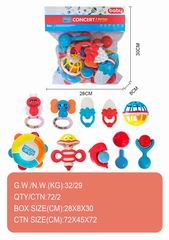 BABY RATTLE 10PCS,