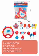 BABY RATTLE 8PCS,
