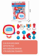 BABY RATTLE 8PCS,