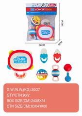 BABY RATTLE 6PCS,
