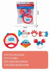 BABY RATTLE 6PCS,