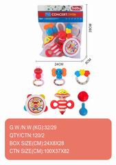 BABY RATTLE 6PCS,