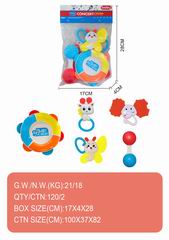 BABY RATTLE 5PCS,