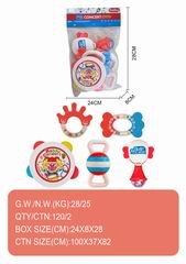 BABY RATTLE 5PCS,