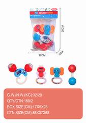 BABY RATTLE 4PCS,