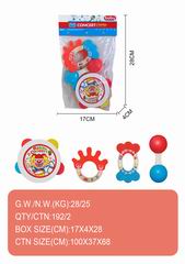 BABY RATTLE 4PCS,