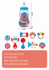 BABY RATTLE 8PCS,